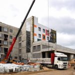 Ход строительных работ Детской областной больницы
